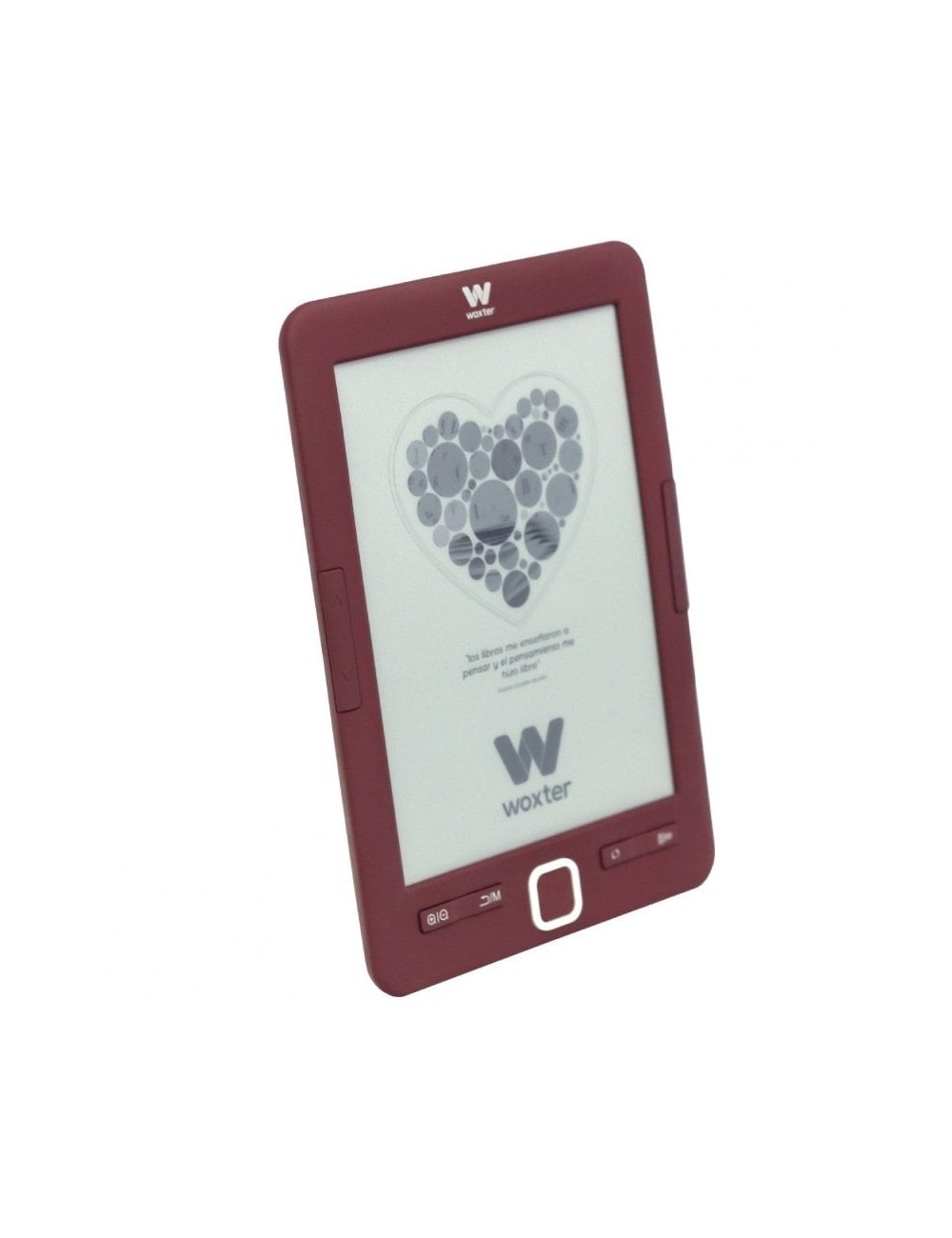 Libro Electrónico Ebook Woxter Scriba 195/ 6'/ Tinta Electrónica/ Rojo