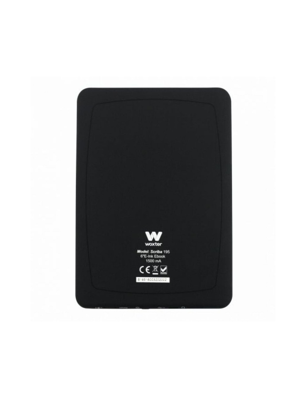 Libro electrónico Ebook Woxter Scriba 195/ 6'/ tinta electrónica/ Negro