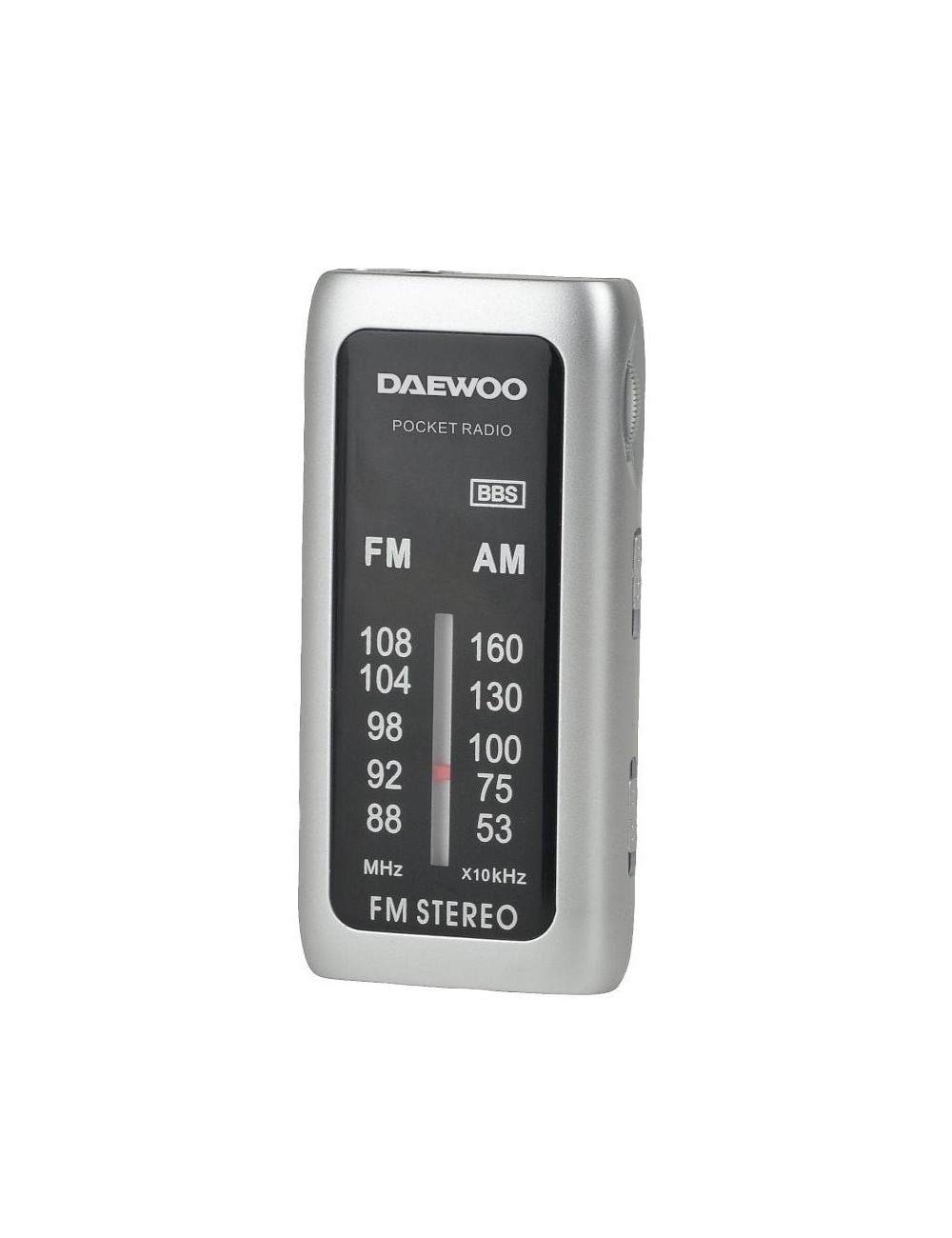 Radio Portátil Daewoo DW1129/ Plata