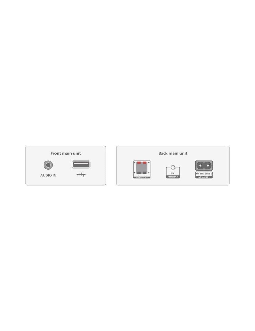 Microcadena con bluetooth Philips TAM3205M2/ 40W