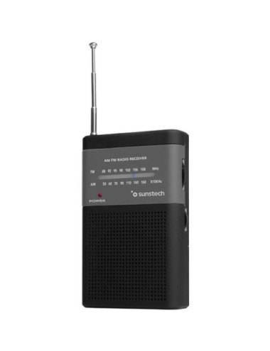 Radio Portátil Sunstech RPS42BLISBK/ Negra