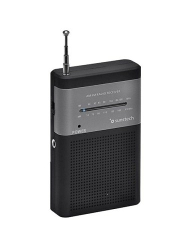 Radio Portátil Sunstech RPS42BLISBK/ Negra