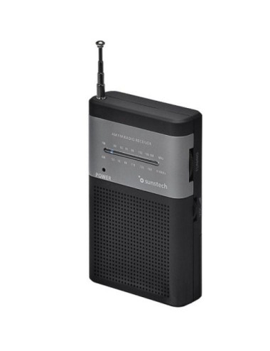 Radio Portátil Sunstech RPS42BLISBK/ Negra