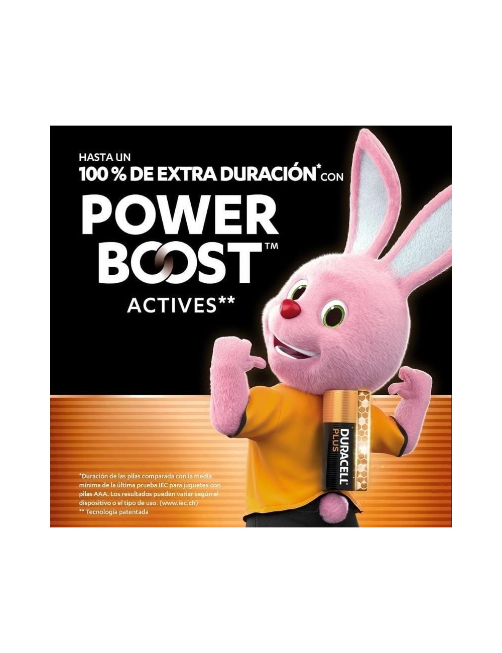Pack de 12 Pilas AAA Duracell Plus Power Boost DPBLR3B12/ 1.5V/ Alcalinas
