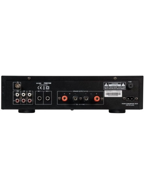 Amplificador estéreo Fonestar AS-3030/ 60W