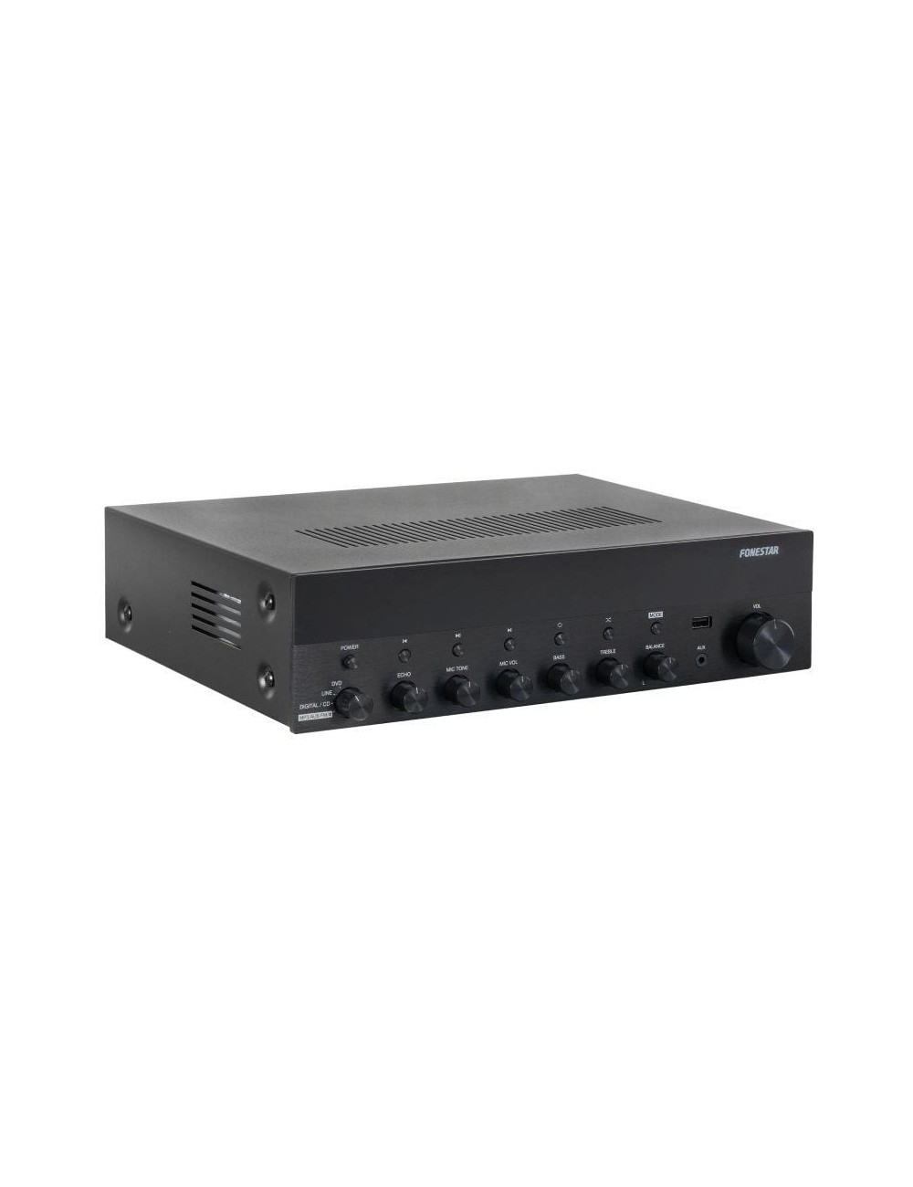 Amplificador estéreo Fonestar AS-6060/ 120W