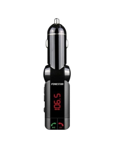Transmisor FM/ MP3/ Bluetooth Fonestar TL-3UB/ 2xUSB