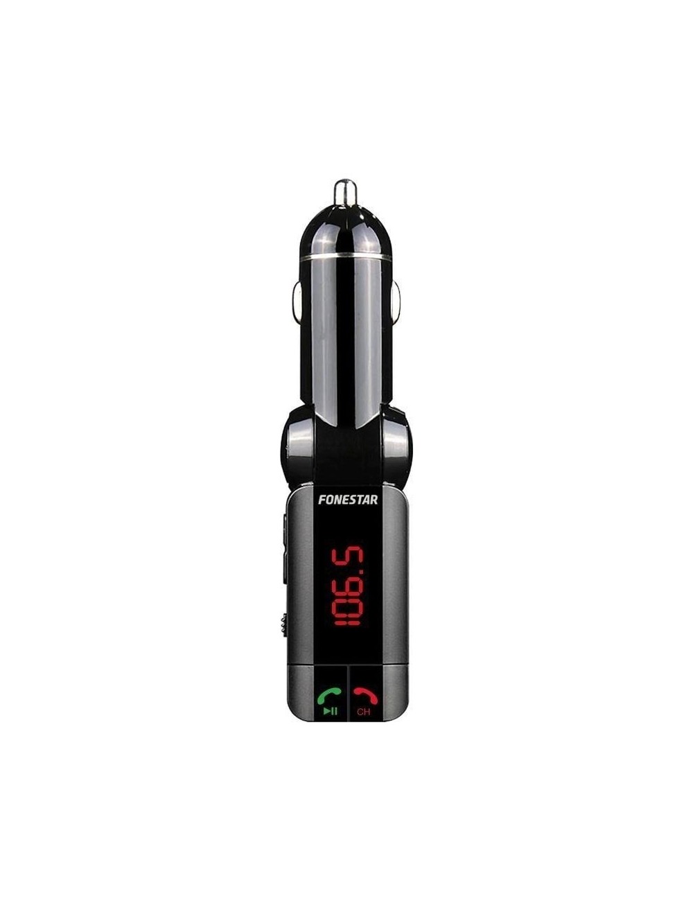 Transmisor FM/ MP3/ Bluetooth Fonestar TL-3UB/ 2xUSB