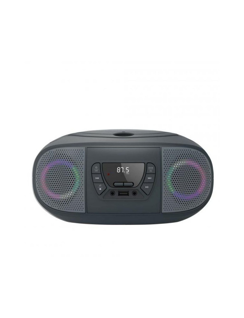 Radio CD Fonestar BOOM-GO-G/ 13W/ Gris