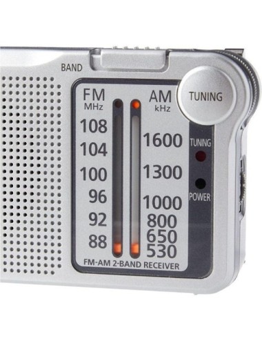 RÀDIO PORTÀTIL PANASONIC RF-P150D - PLATA