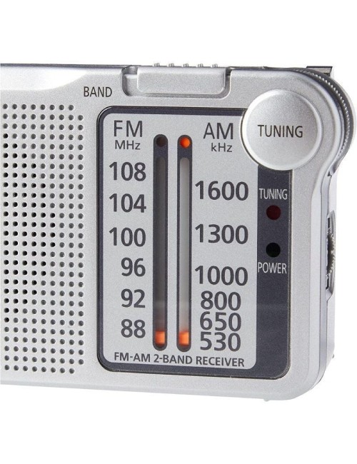 RÀDIO PORTÀTIL PANASONIC RF-P150D - PLATA