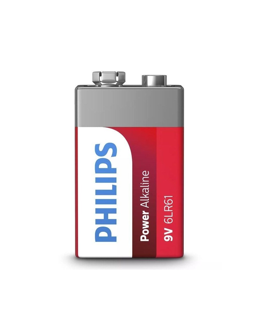 Pila Alcalina Philips 6LR61P1B/10/ 9V