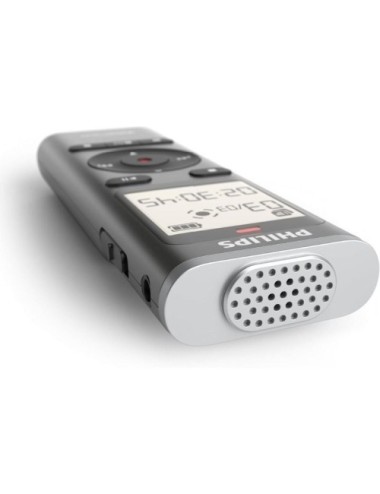 Grabadora de Voz Philips VoiceTracer DVT1170/ 20kHz/ Plata