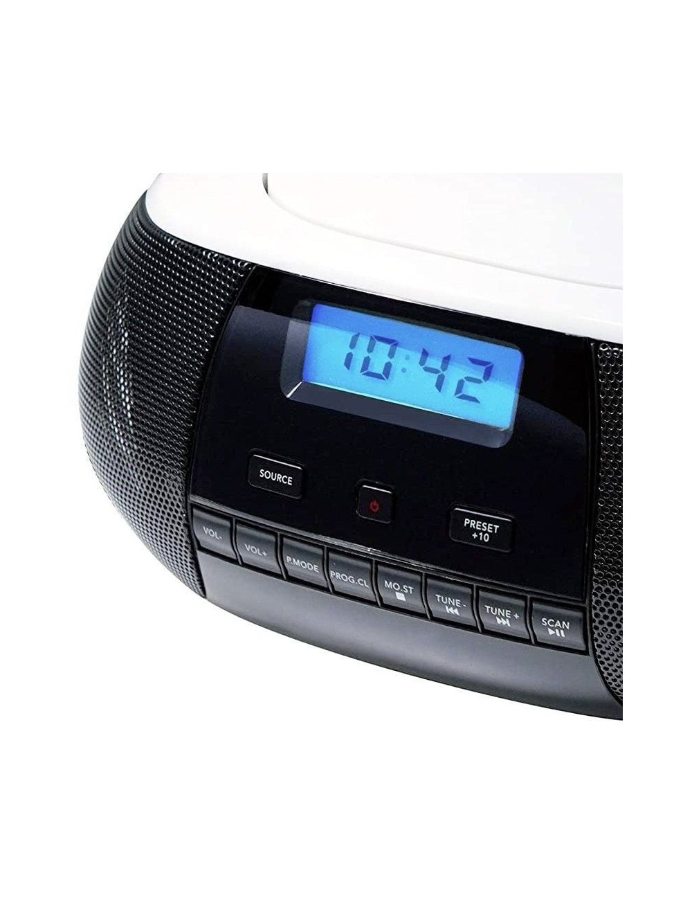 Radio CD Sunstech CRUSM400WT/ Blanca