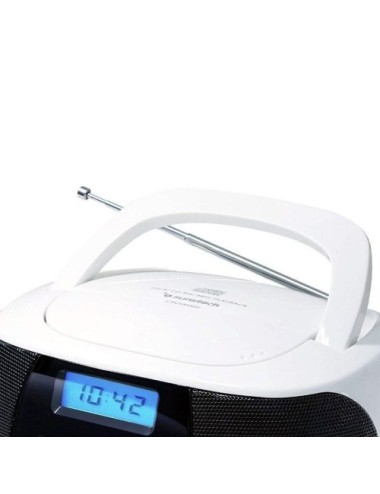 Radio CD Sunstech CRUSM400WT/ Blanca