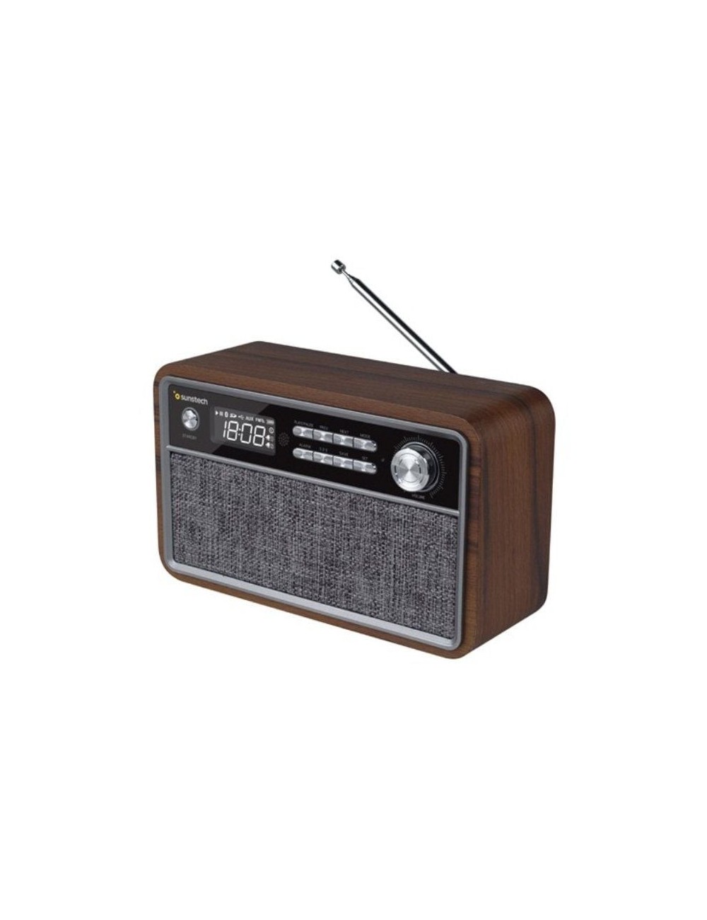 Radio Vintage Sunstech RPBT500/ Madera
