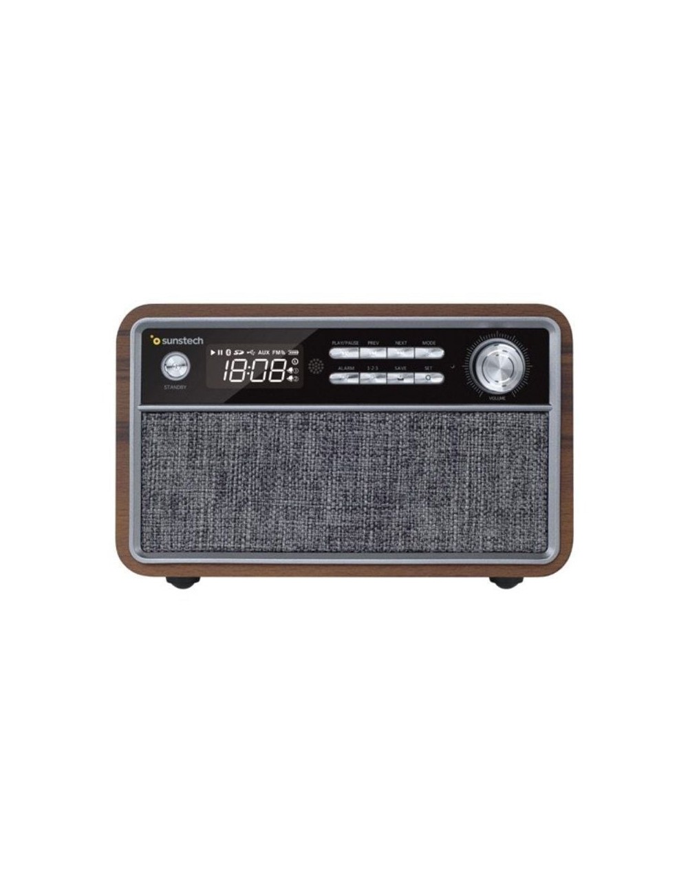 Radio Vintage Sunstech RPBT500/ Madera