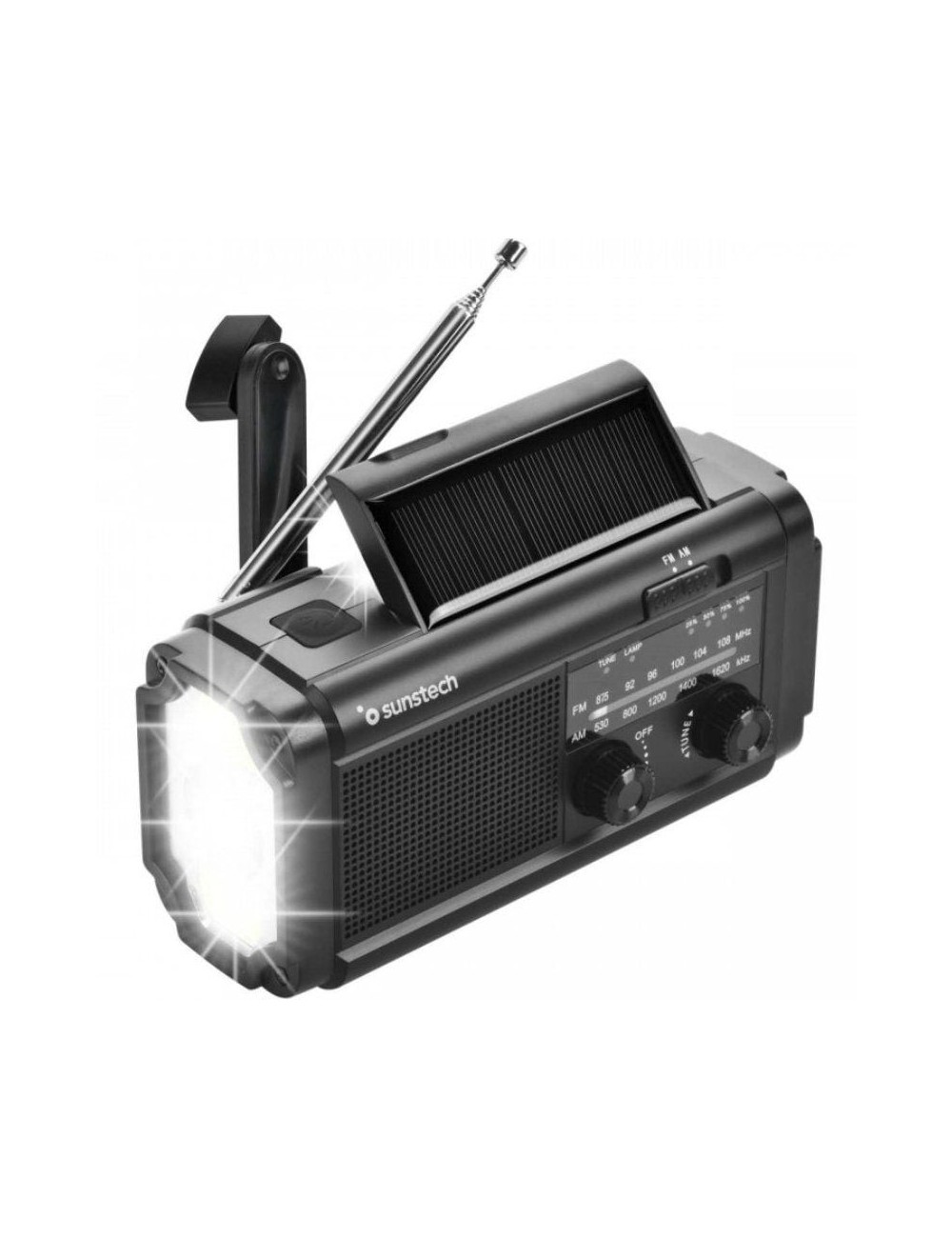 Radio Portátil Sunstech RPE25/ Negra