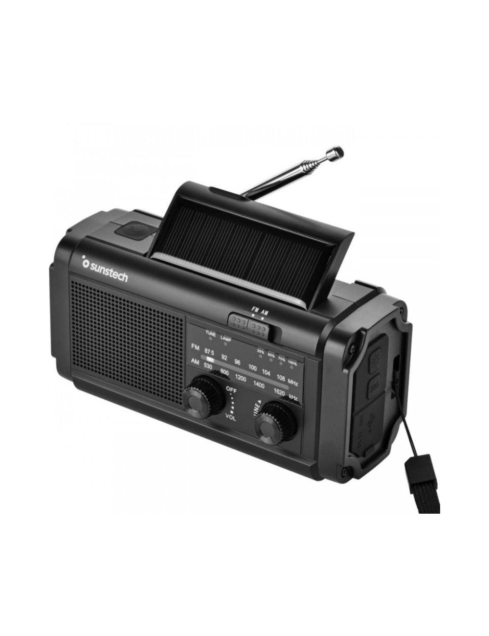 Radio Portátil Sunstech RPE25/ Negra