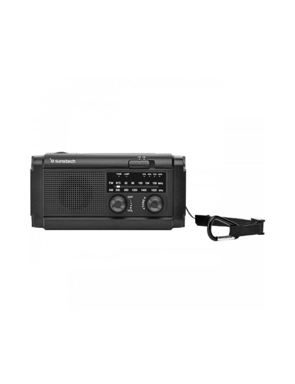 Radio Portátil Sunstech RPE25/ Negra