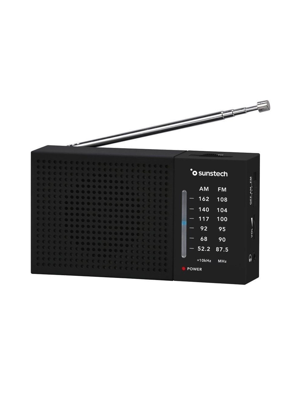Radio Portátil Sunstech RPS412/ Negra