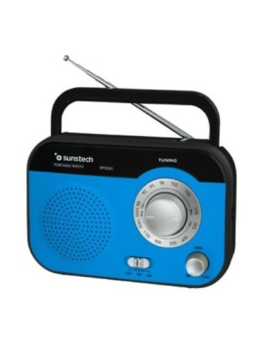 Radio Portátil Sunstech RPS560/ Azul