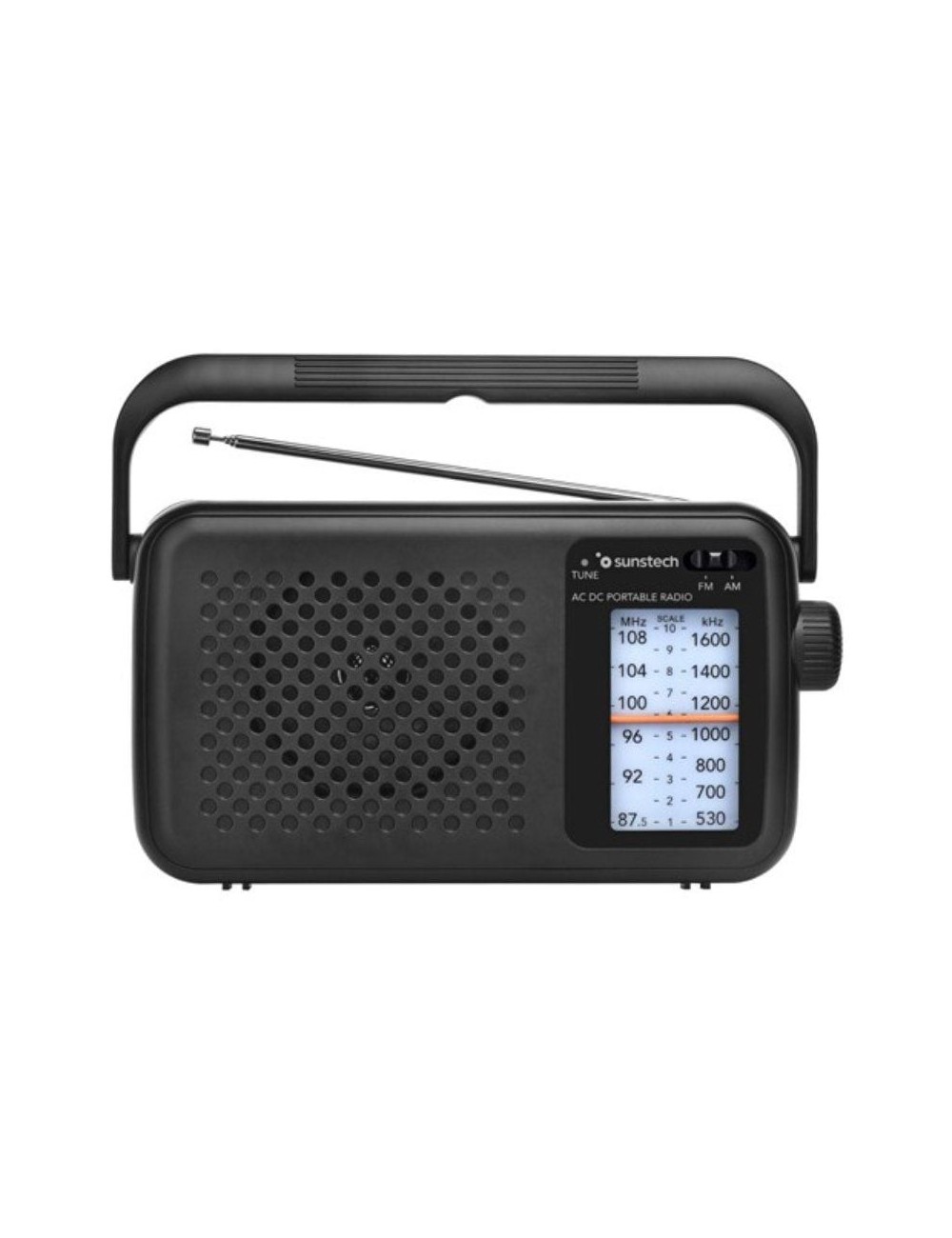 Radio Portátil Sunstech RPS760/ Negra