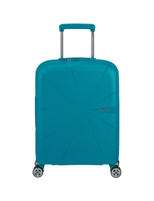 Maleta de Cabina American Tourister Starvibe Spinner 55cm/ 55x40x20cm/ 4 Ruedas/ Verdigrís