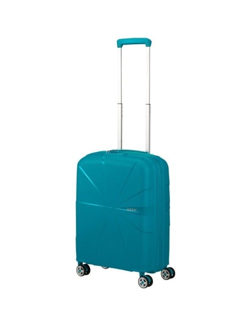 Maleta de Cabina American Tourister Starvibe Spinner 55cm/ 55x40x20cm/ 4 Ruedas/ Verdigrís
