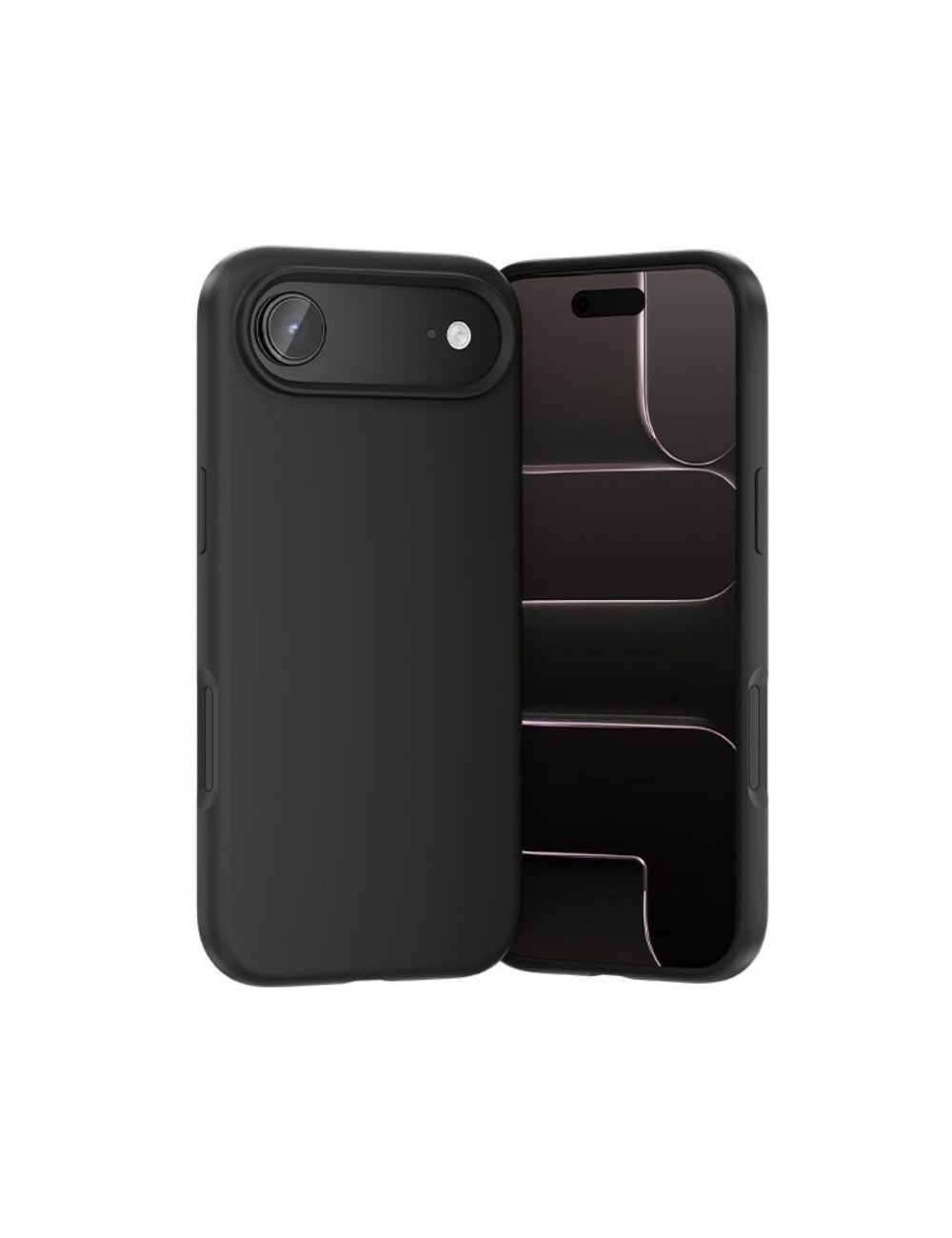 Funda Silicona con Magsafe Vention KVCBCG-20/ Compatible con iPhone Air/ Negra