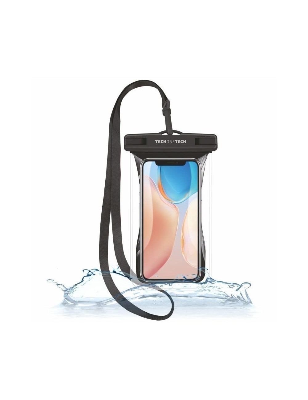 Funda Universal Impermeable para Smartphone Tech One Tech TEC2855/ Hasta 7.5'