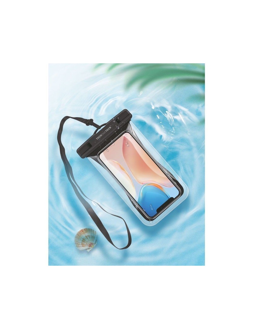 Funda Universal Impermeable para Smartphone Tech One Tech TEC2855/ Hasta 7.5'