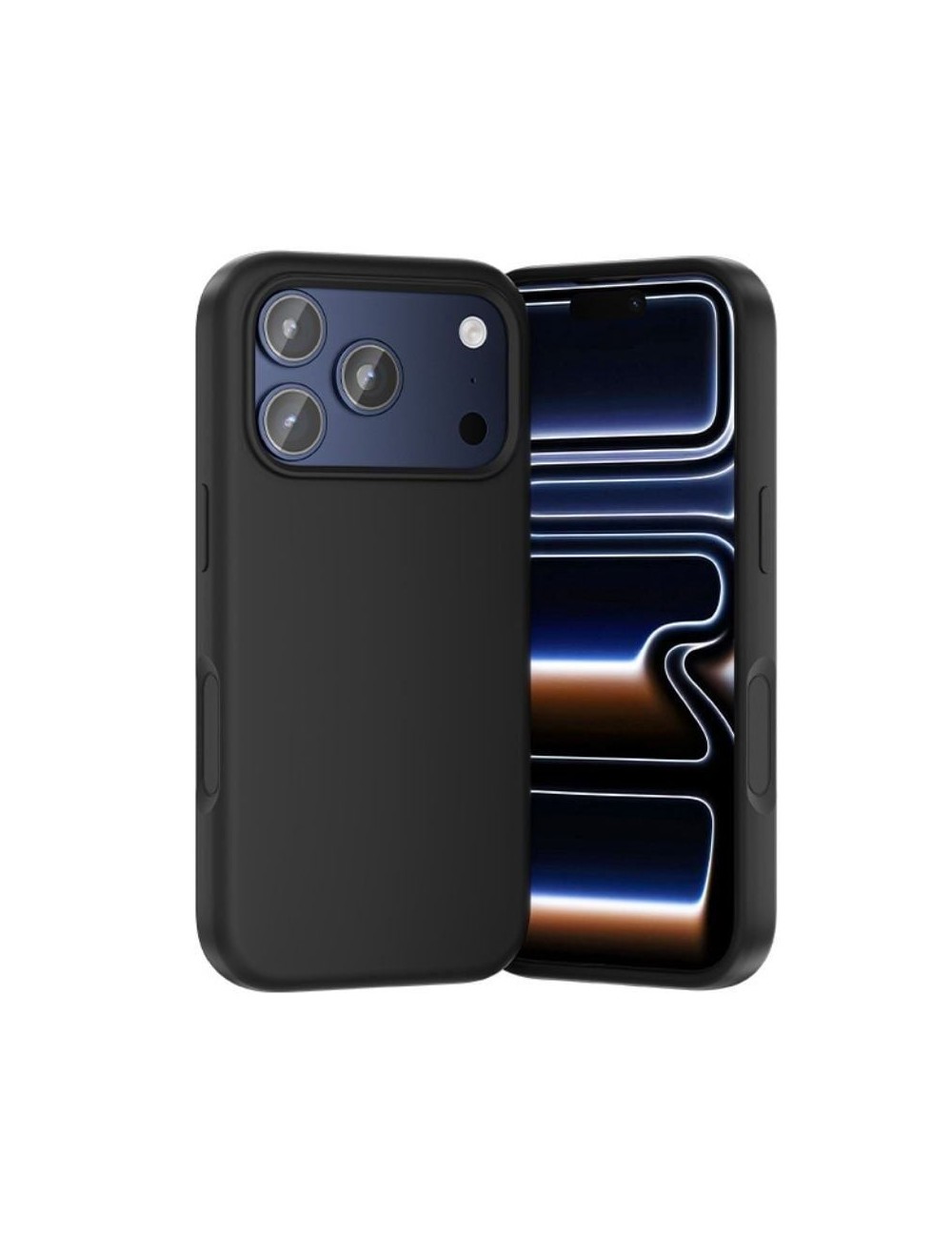 Funda Silicona con Magsafe Vention KVCBCD-40/ Compatible con iPhone 17 Pro Max/ Negra