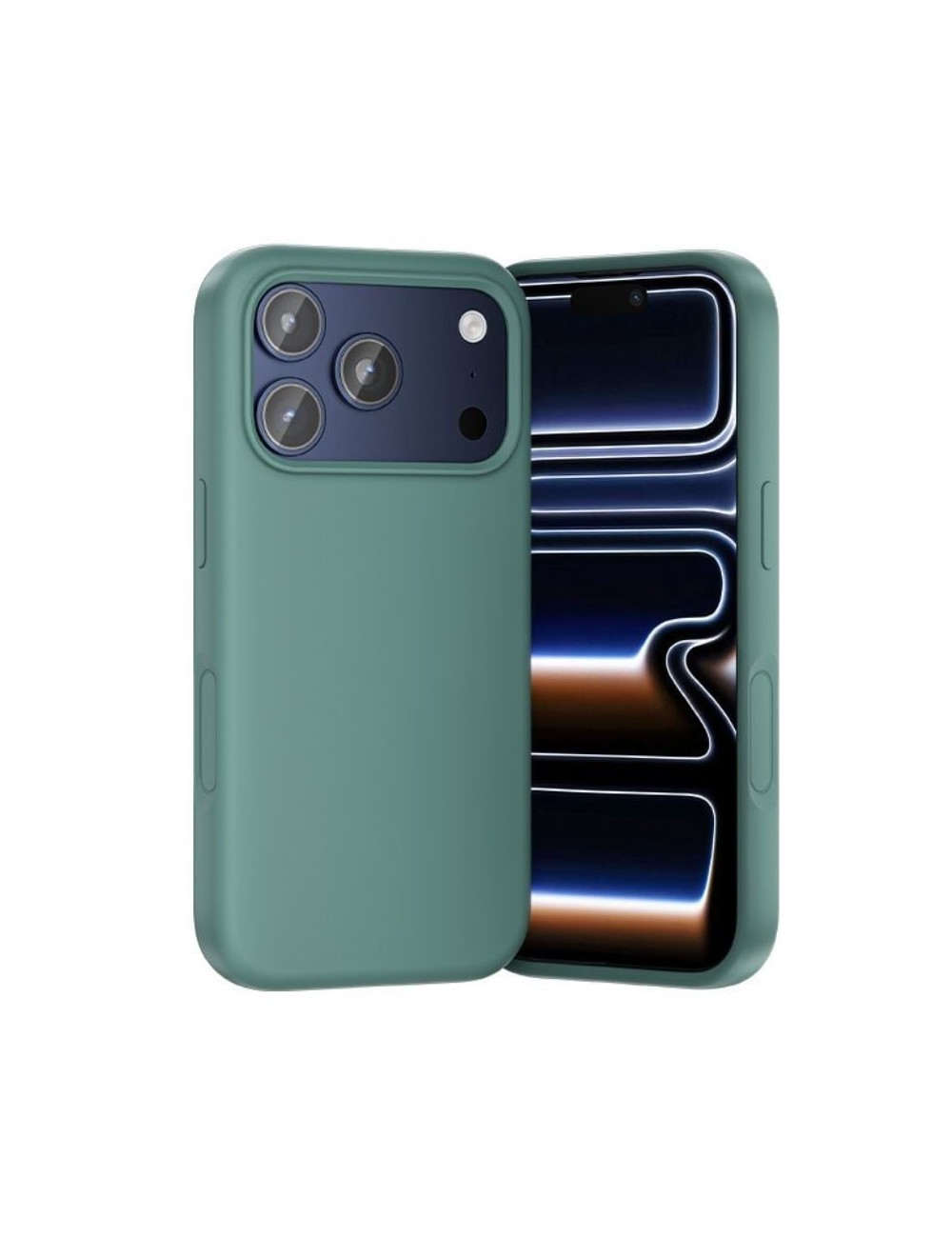 Funda Silicona con Magsafe Vention KVCGCD-40/ Compatible con iPhone 17 Pro Max/ Aguamarina
