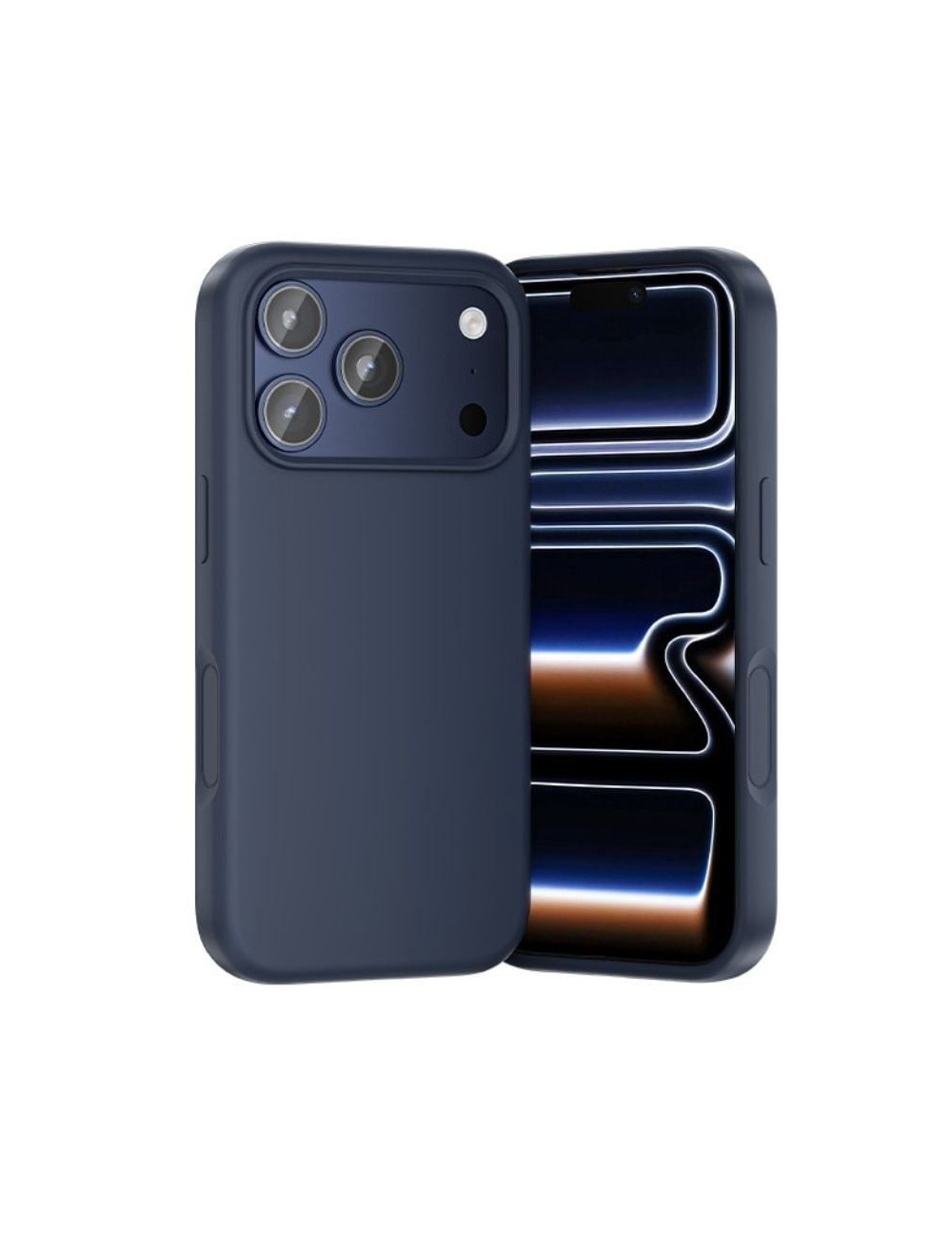 Funda Silicona con Magsafe Vention KVCLCB-30/ Compatible con iPhone 17 Pro/ Azul Medianoche
