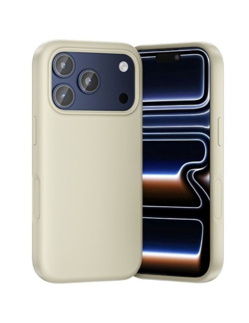 Funda Silicona con Magsafe Vention KVCNCB-30/ Compatible con iPhone 17 Pro/ Beige