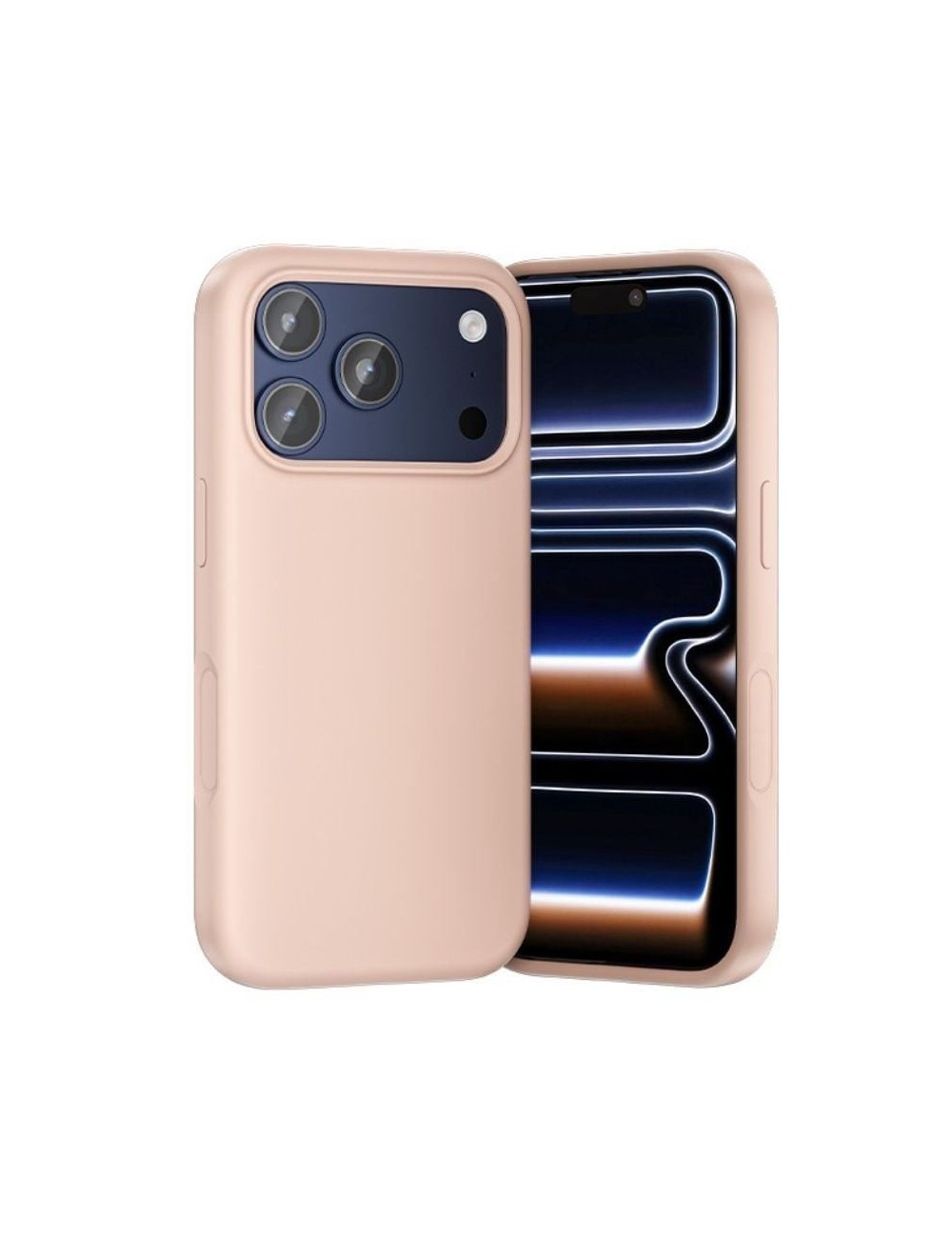 Funda Silicona con Magsafe Vention KVCPCB-30/ Compatible con iPhone 17 Pro/ Rosa
