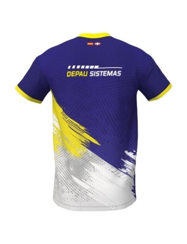 Camiseta Depau Team de tejido tecnico - Talla L