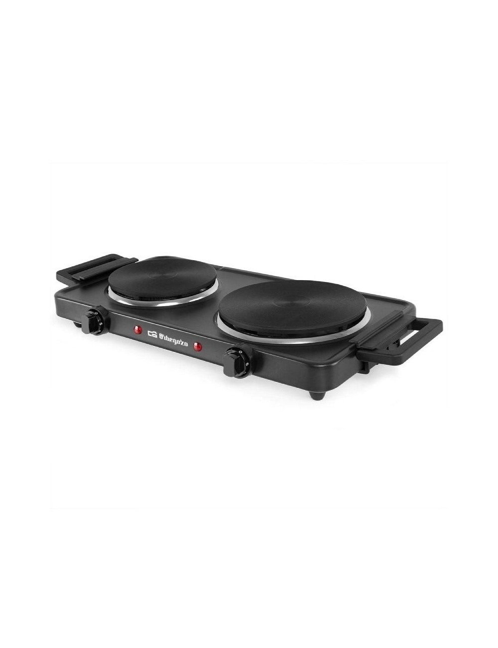 Cocina Eléctrica Orbegozo PE2855/ 2 placas 155 y 185mm/ 1000W - 1500W