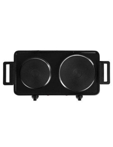 Cocina Eléctrica Orbegozo PE2855/ 2 placas 155 y 185mm/ 1000W - 1500W