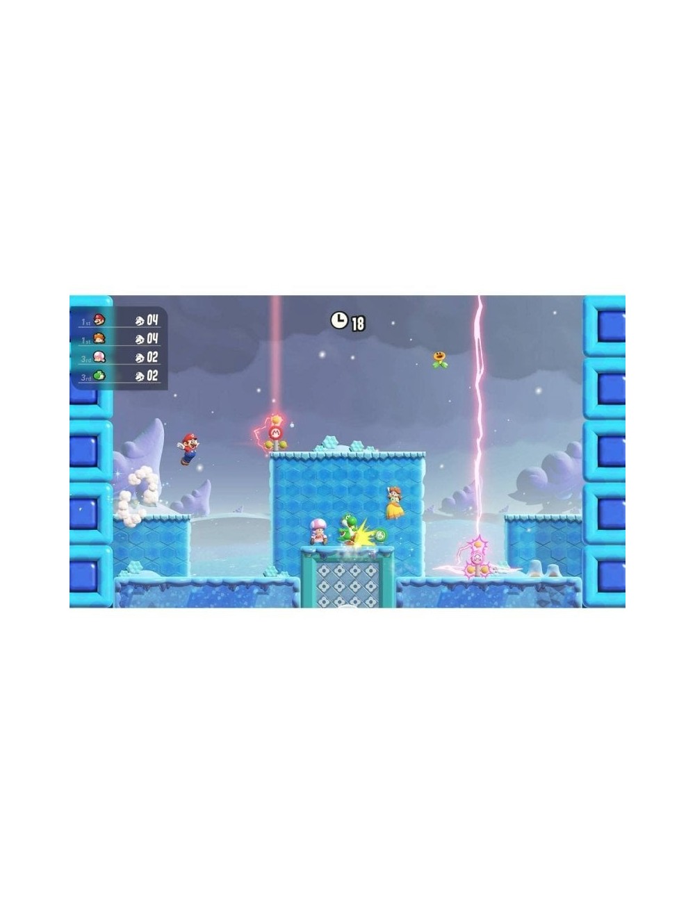 Juego para Consola Nintendo Switch 2 Super Mario Bros. Wonder + Parque Belabel