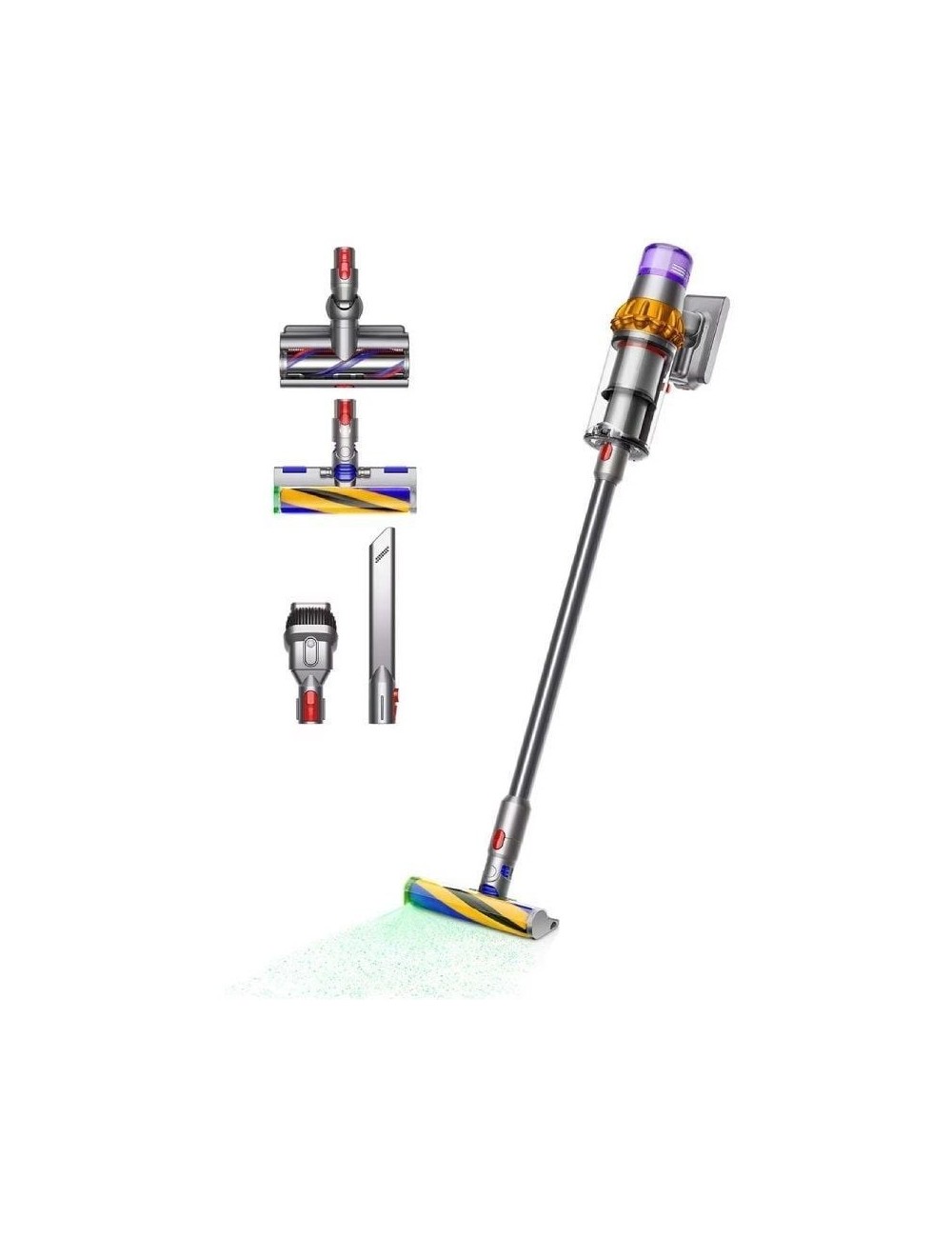 Aspirador Escoba con batería Dyson V15 Detect Absolute/ 230W/ Autonomía 60 Min