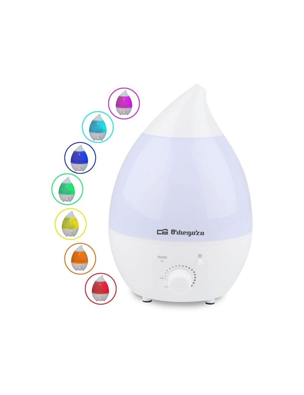 Humidificador Orbegozo HU 2013/ Capacidad 1.3L