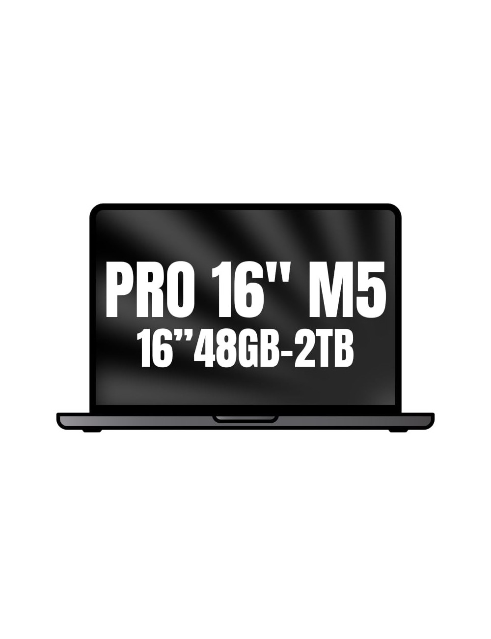 Apple Macbook Pro 16'/ M5 Max 18-Core CPU/ 48GB/ 2TB SSD/ 40-Core GPU/ Negro Espacial