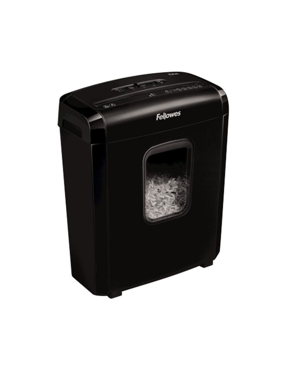Destructora Fellowes 6M/ Minicorte de 4 x 12mm/ Negra