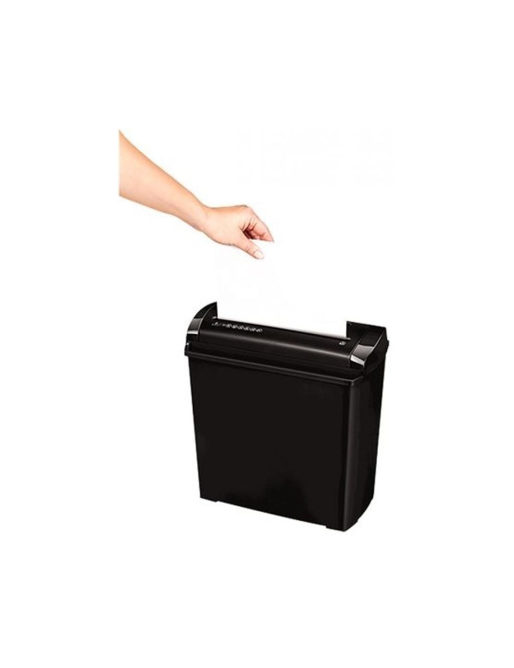 Destructora Fellowes P-25S/ Corte en Tiras de 7mm/ Negra
