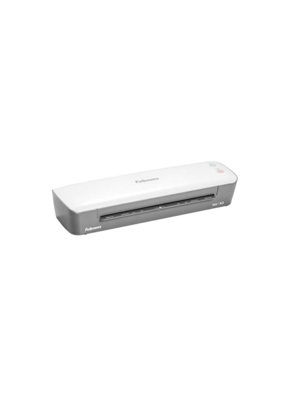 Plastificadora Fellowes Ion A3/ hasta A3 y 125 Micras/ Blanca y Gris