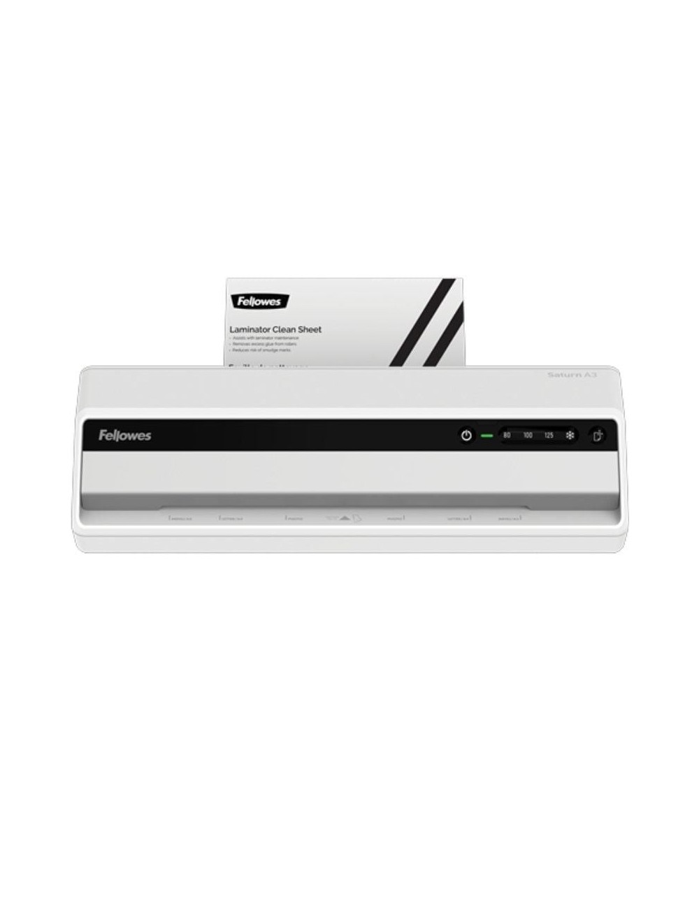 Plastificadora Fellowes Saturn A3/ hasta A3 y 125 Micras/ Blanca