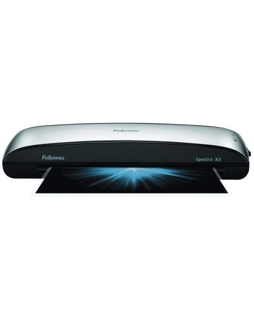 Plastificadora Fellowes Spectra A3/ hasta A3 y 125 Micras/ Gris y Negra