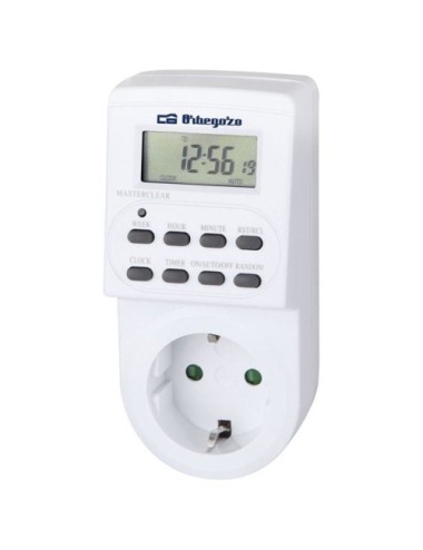 Programador de Enchufe Orbegozo PG 20 /Potencia Máxima 3600W